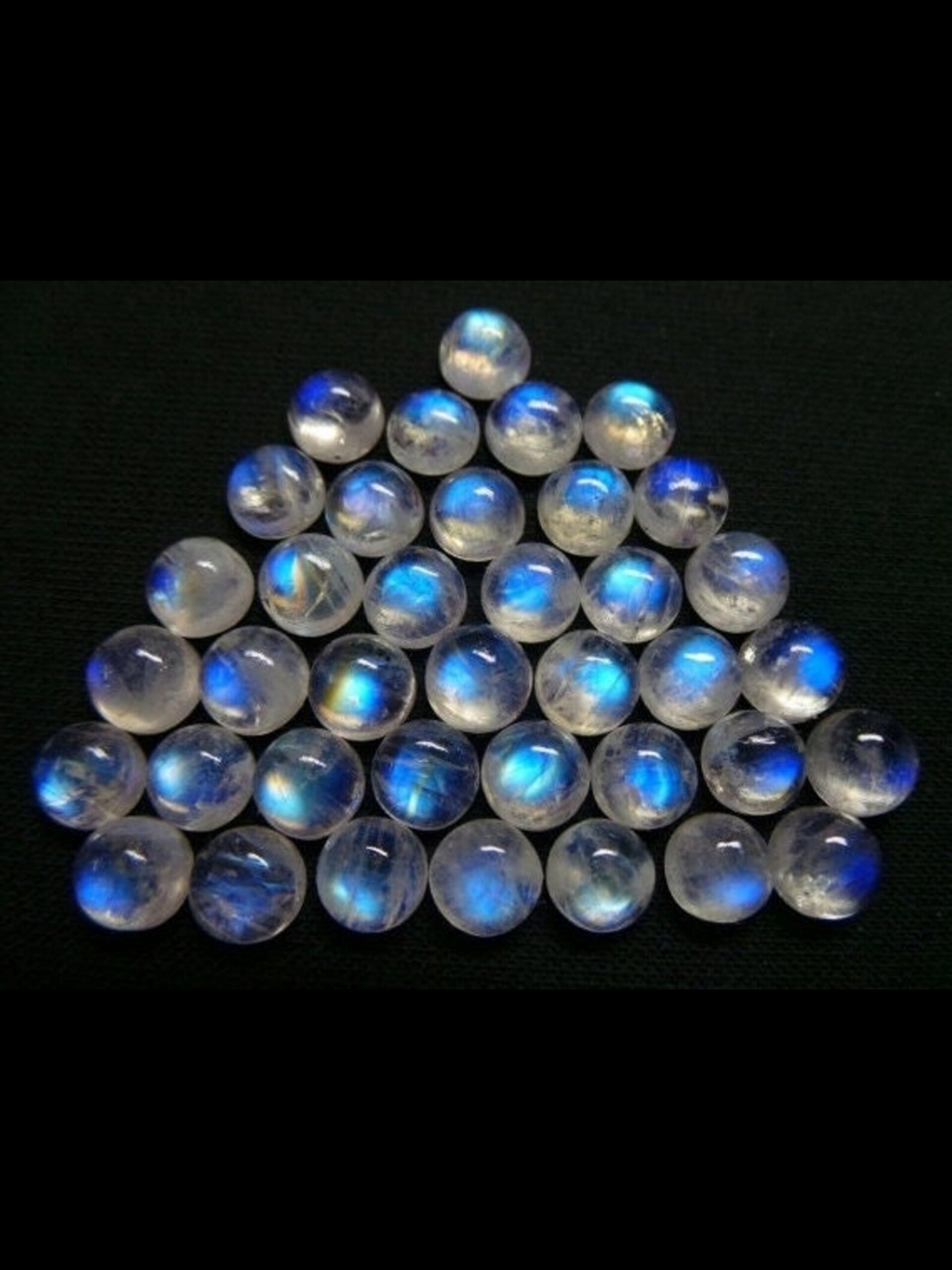 Designer Multi Blue discount Flashy Rainbow Moonstone Gemstone, AAA++ Quality Moonstone Cabochon, Cushion Shape Pendant Stone, Size 15*15*8 mm 19 Cts